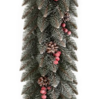 Artificial Christmas garland Crystal Spruce