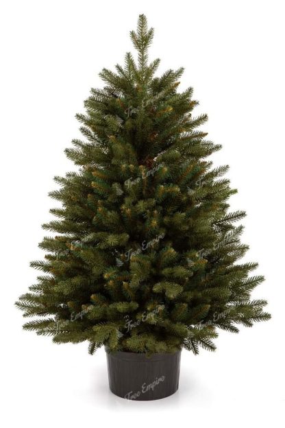 Artificial Christmas Potted Tree Alpine Spruce PE