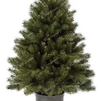 Artificial Christmas Potted Tree Mini Pine PE