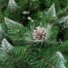 Artificial Christmas Tree Crystal Silver Pine