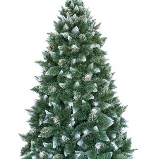 Artificial Christmas Tree Crystal Silver Pine