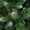 Artificial Christmas Tree Crystal Silver Pine