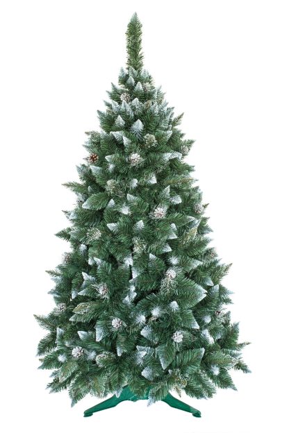 Artificial Christmas Tree Crystal Silver Pine