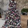 Artificial Christmas Tree Silver Pine PE