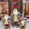 Christmas decoration Santa Claus Beige-Burgundy