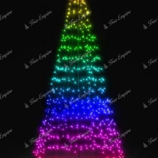 TWINKLY LED Christmas light tree