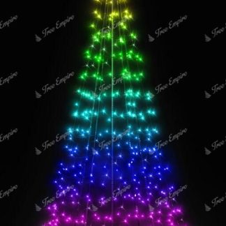 TWINKLY LED Christmas light tree