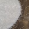 Christmas tree skirt White fur