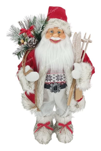 Christmas decoration Santa Claus Red-White 60cm