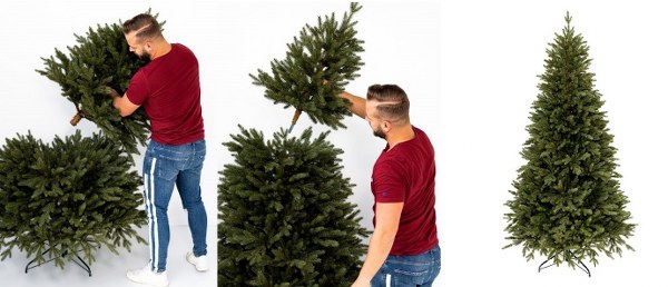 How to assemble an artificial Christmas tree properly
