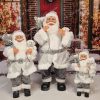 Christmas decoration Santa Claus Silver