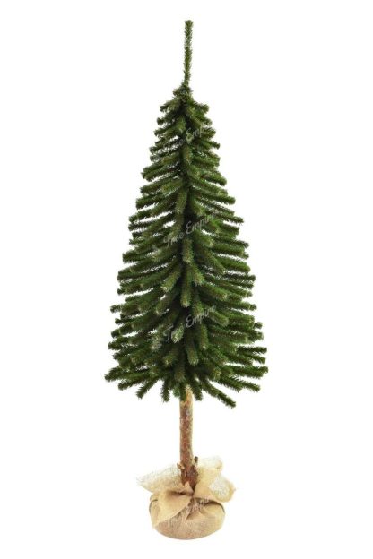 Artificial green Christmas tree Mini Tatra Spruce on the trunk 130cm