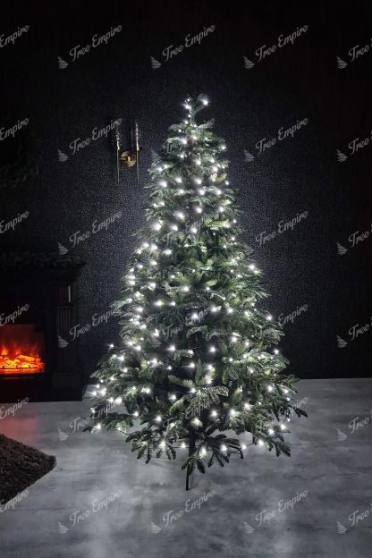 Christmas tree LED lights in cold white color